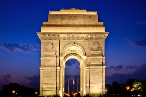 Au départ de Delhi : Circuit de 3 jours à Delhi, Agra et Jaipur (Triangle d'Or)Circuit avec voiture + chauffeur + guide + hébergement dans un hôtel 5 étoiles