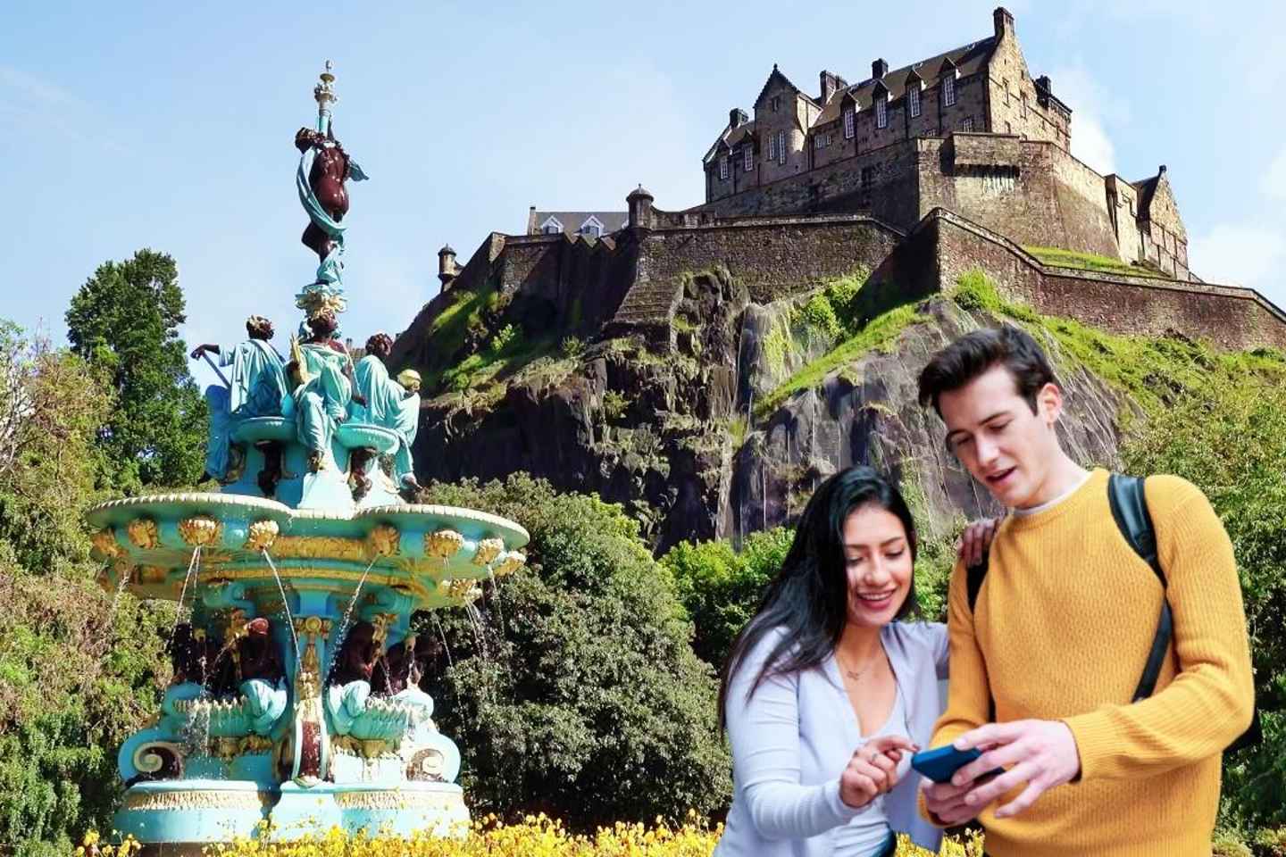 爱丁堡新城：城市徒步游与探索游戏