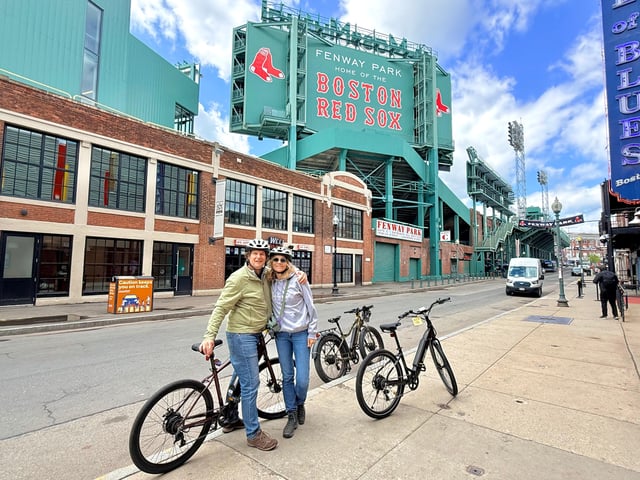 Boston : visite historique immersive en vélo électrique