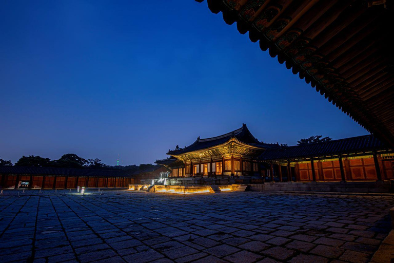 Séoul : Temple de Bongeunsa et visite nocturne gourmande à Gangnam