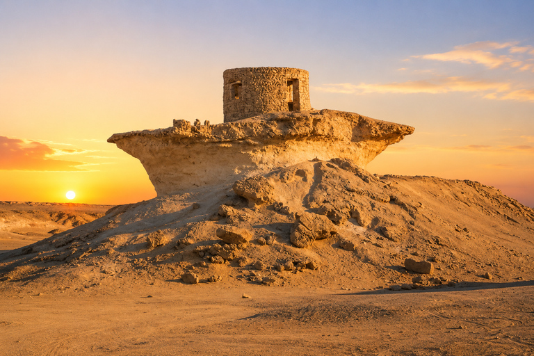 From Doha: Full-Day North & West Qatar Heritage & Nature From Doha: Full-Day North & West Qatar Heritage & Nature