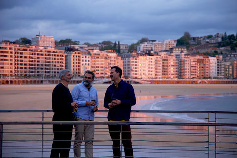 San Sebastián Tour a pie con cena y bocados vascos