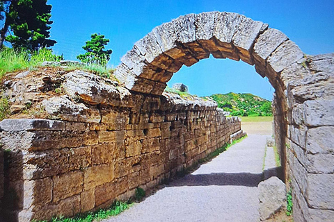 Athènes : Canal de Corinthe et Olympie antique - Excursion privée