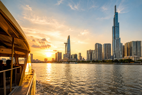 Ho Chi Minh City: Full-Day Guided Tour with Water Bus Ride Group Tour