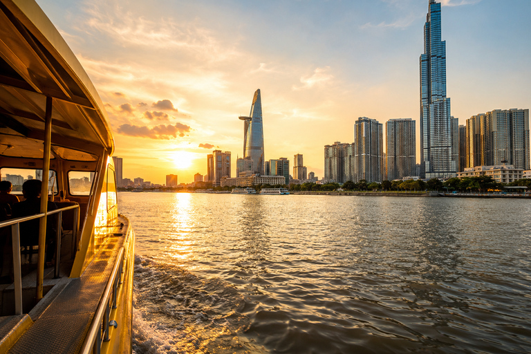 Ho Chi Minh City: Full-Day Guided Tour with Water Bus Ride Group Tour