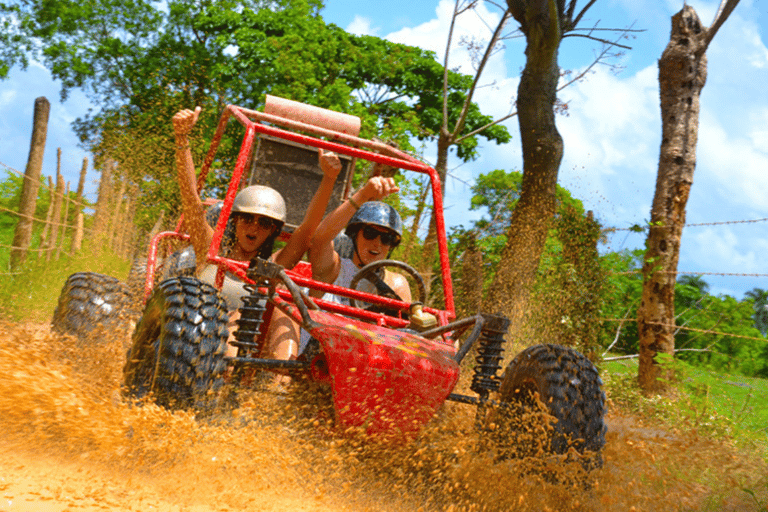 Punta Cana: Dune Buggy-tur Strand och CenoteUtforska buggy-tur på natten