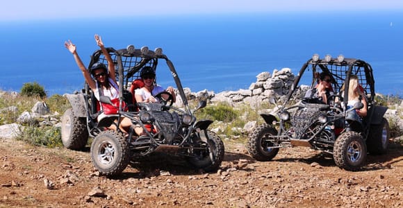 Side: Off-Road Quad/Buggy Adventure Through Nature