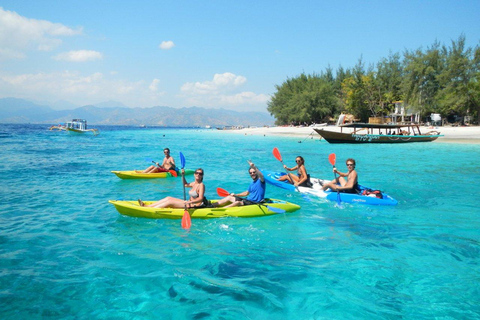 Gili T: Aventura en Stand Up Paddle y Kayak en Aguas SerenasKayak doble (2 horas)