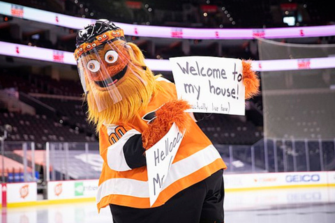 Philadelphia: Philadelphia Flyers Ice Hockey Game Ticket Upper Sideline