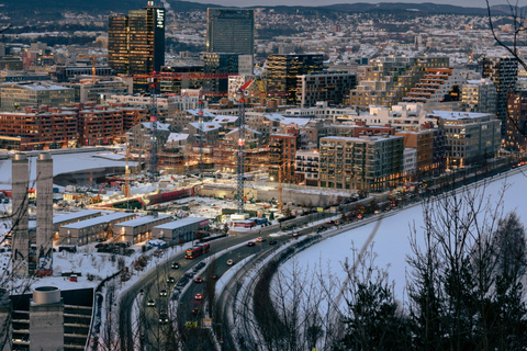 Oslo: Christmas tour with a professional chef