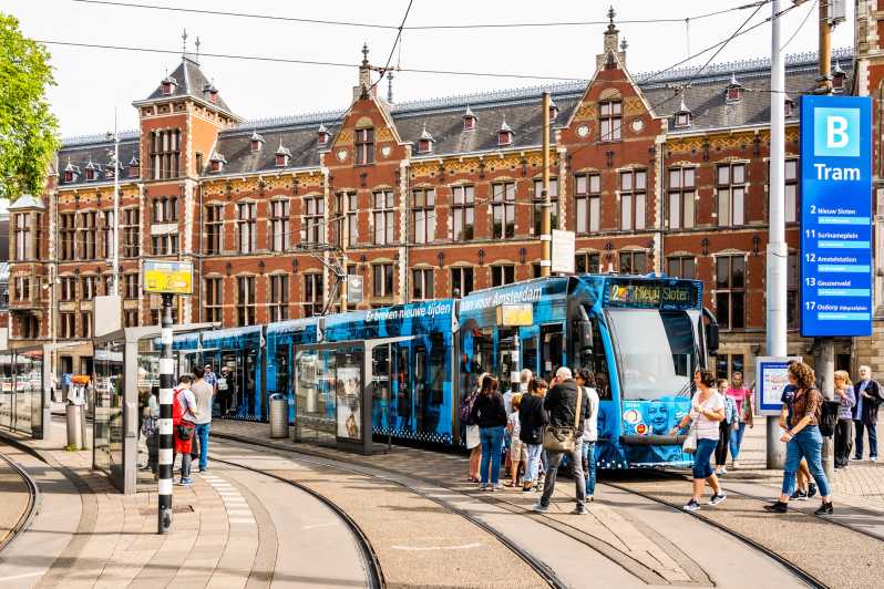 Amsterdam: biglietto trasporti pubblici e navetta aeroporto