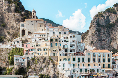 Vanuit Praiano of Positano: dagvullende tour per boot naar de AmalfikustCruise vanuit Praiano