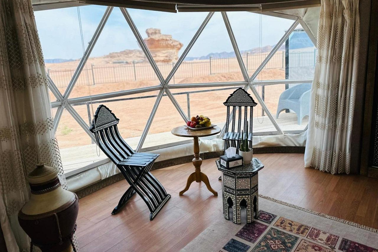 One night in Wadi Rum: Includes Dinner, Breakfast & 4x4 Tour All Inclusive