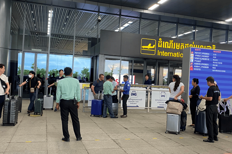 Transfer from Siem Reap Airport to hotels in Siem Reap