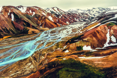 Reykjavik: Landmannalaugar 4x4 Minibus & Hot Spring Tour