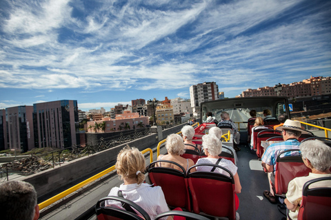 City Sightseeing: Santa Cruz de Tenerife HOHO Bus Tour 24-Hour Hop-On Hop-Off Bus Tour