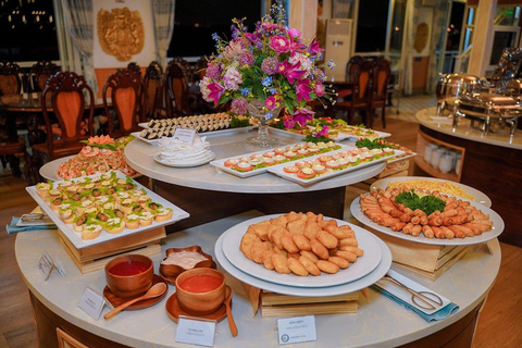 Saigon after dark: River Dinner & Live Music by Cruise Cruise without Transfer and Guide