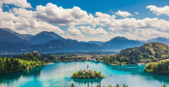 Zagreb: Bleder See und Ljubljana Tagestour für max. 8 Personen