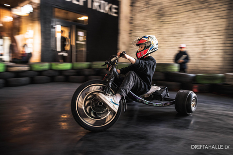 Riga | Drifta Halle: Passeio extremo de 20 minutos em um drift trike