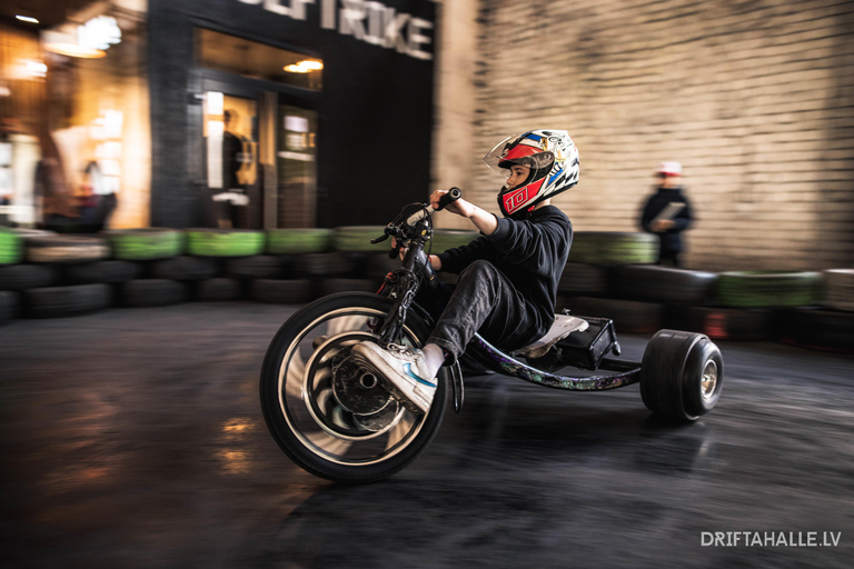 Riga | Drifta Halle: giro estremo di 20 minuti su un trike da drifting