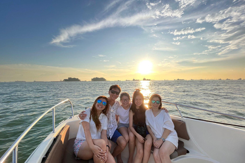 Aventura em lancha rápida nas Ilhas do Sul de Cingapura