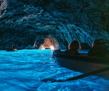 Von Sorrento aus: Capri Bootstour mit Besuch der Blauen Grotte