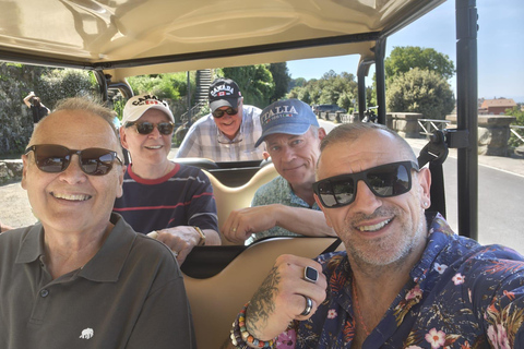 Florence: Private Guided Golf Cart Tour Senza Piazzale Michelangelo. Tour 1 ora.
