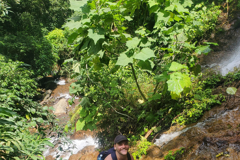From San Salvador: Juayua Waterfalls Hike and Swimming pool