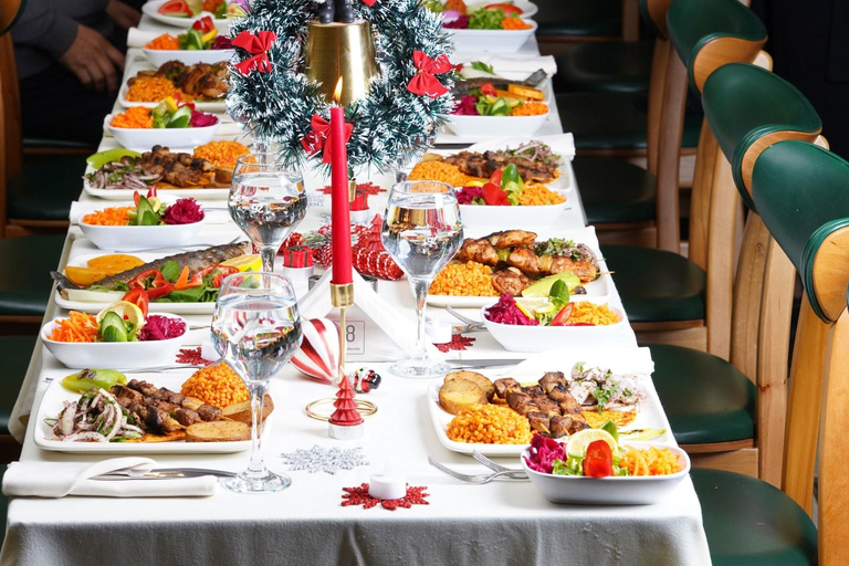 Istanbul:New Year's Eve Bosphorus Cruise with Dinner & Shows Window-Side Private Table For 2 w/hotel pickup and drop off