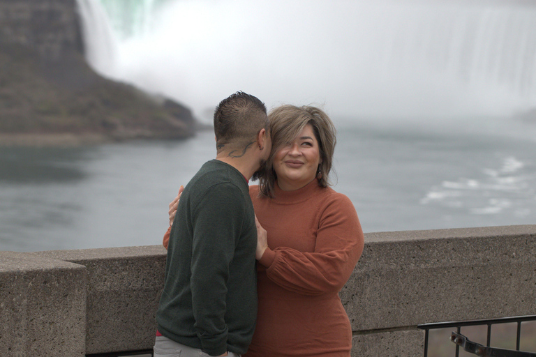 Sessão fotográfica profissional privada em Niagara FallsNiagara Falls 1 hora de sessão fotográfica privada