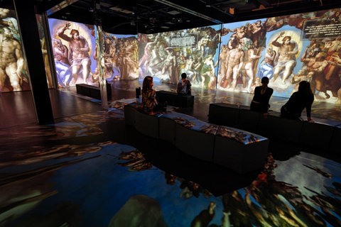 Warsaw: Leonardo vs Michelangelo Immersive Exhibition Ticket
