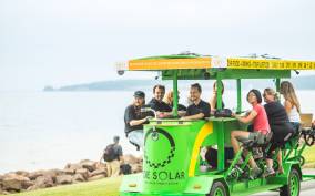 Solar-Powered Historical Food & Drink Pedal Bus Tour in Hfx