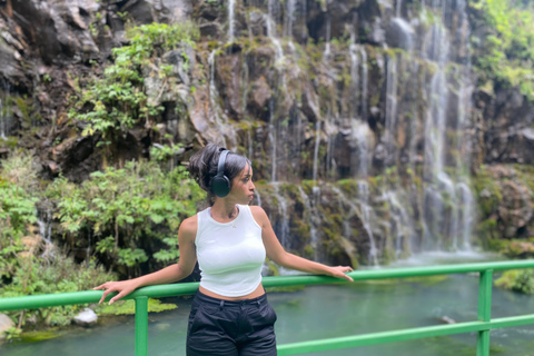 Tbilissi : visite privée des cascades sauvages et du pont des diamants