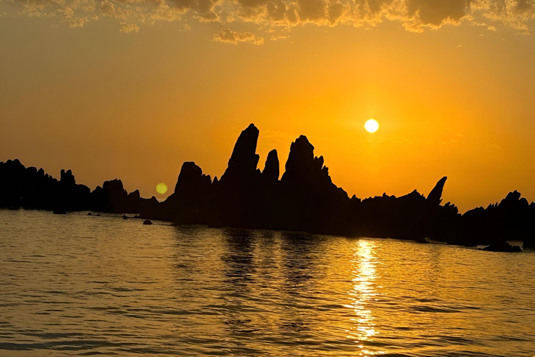 Ajaccio : Sunset seascape at the Sanguinaires