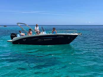 Palerme : tour en bateau à Mondello avec collation et plongée avec tuba
