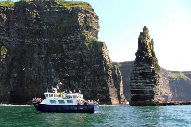 From Dublin: Cliffs of Moher, Boat Cruise, and Aillwee Cave