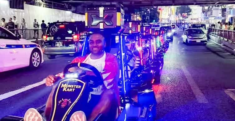 Tokyo/Shibuya: Guided Go-Kart Sightseeing Experience