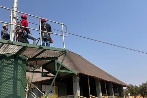 Joanesburgo: Tour de Zipline e Berço da HumanidadeJoanesburgo: passeio de tirolesa e Berço da Humanidade