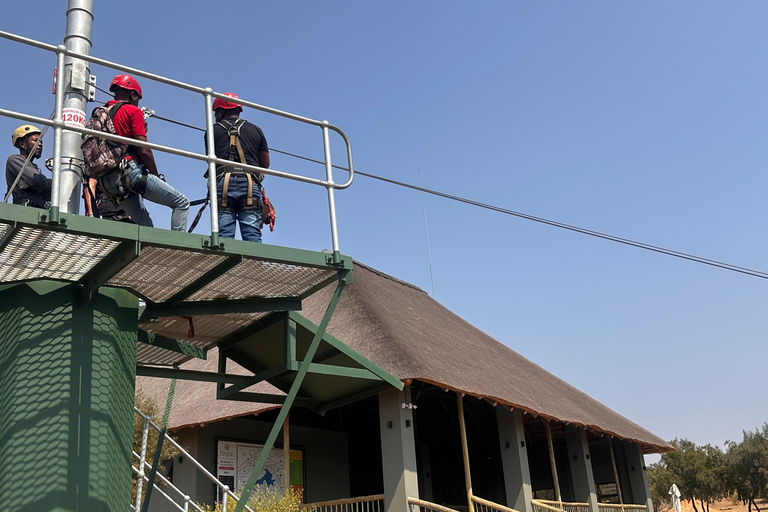 Joanesburgo: Tour de Zipline e Berço da HumanidadeJoanesburgo: passeio de tirolesa e Berço da Humanidade