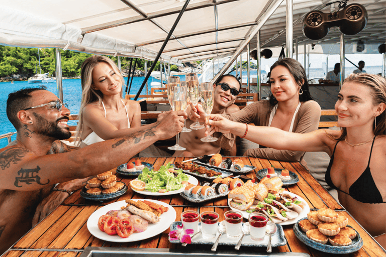 From Phuket: Coral and Racha Yai Islands Catamaran Tour
