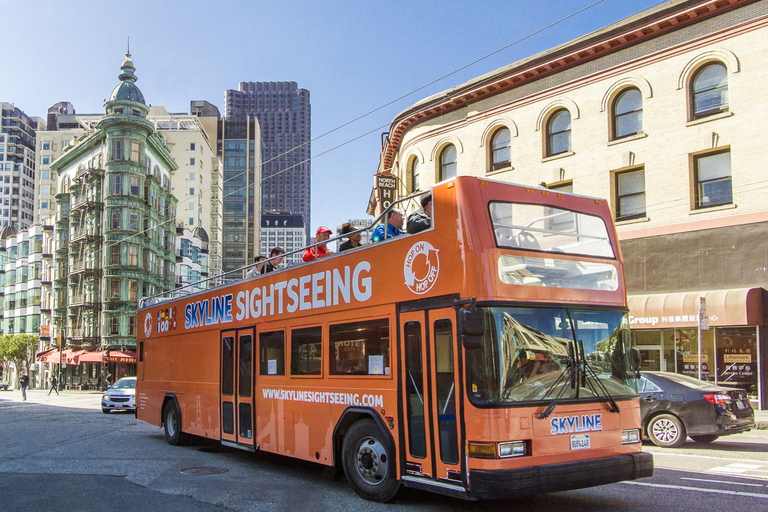 San Francisco : visite à arrêts multiples plus visite nocturneVisite à arrêts multiples et visite nocturne d&#039;une journée