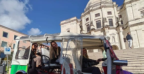 Lisbon 1 Hour Tuktuk Old-town Sightseeing Tour