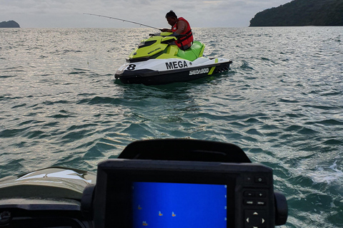 Langkawi: Excursión de pesca en moto acuática con guía