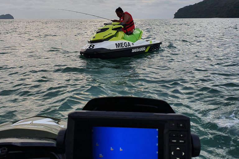 Langkawi: Jetski-fisketur med guide