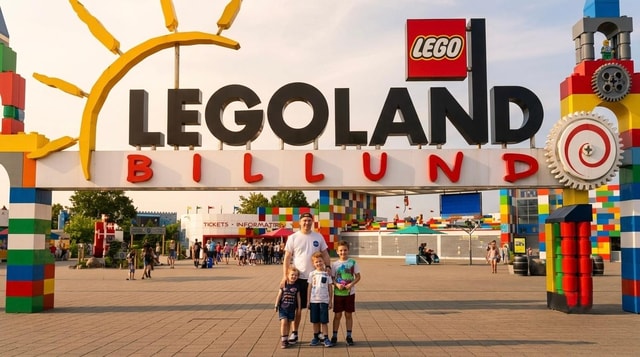 Ab Kopenhagen: LEGOLAND® Billund Familien-Tagestour