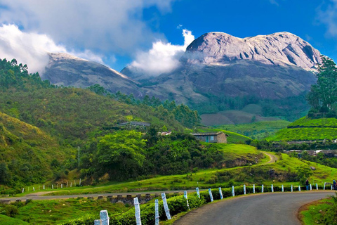 Overnachting in Munnar Hill Station Tour met schoonheid van Kerala