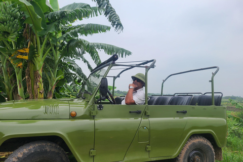 Hanoi Jeep Safari Tour: Red River Island Adventure | 2 Hours