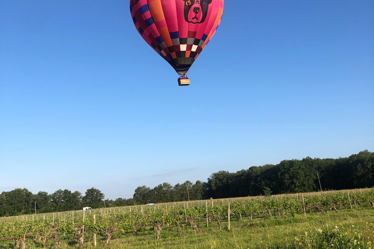 BALLONFAHRT - HOT AIR BALLOON FLIGHT - PAYS DE COCAGNE