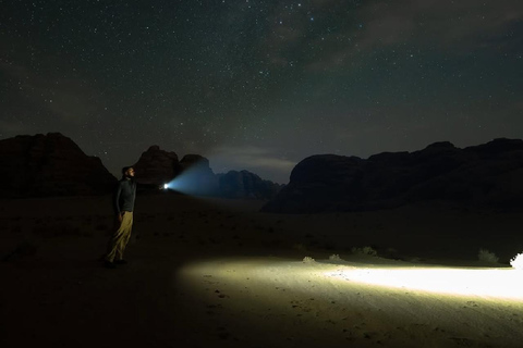 Wadi Rum: 2-Day Desert Tour with Camp Stay & Meals & Hiking