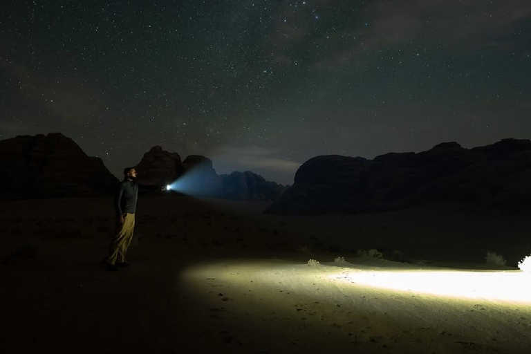 Wadi Rum: 2-Day Desert Tour with Camp Stay & Meals & Hiking